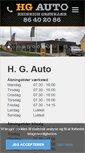 Mobile Screenshot of hgauto.dk